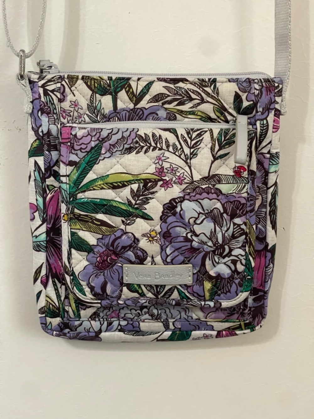 Vera Bradley Mini Hipster in Lavender Meadow